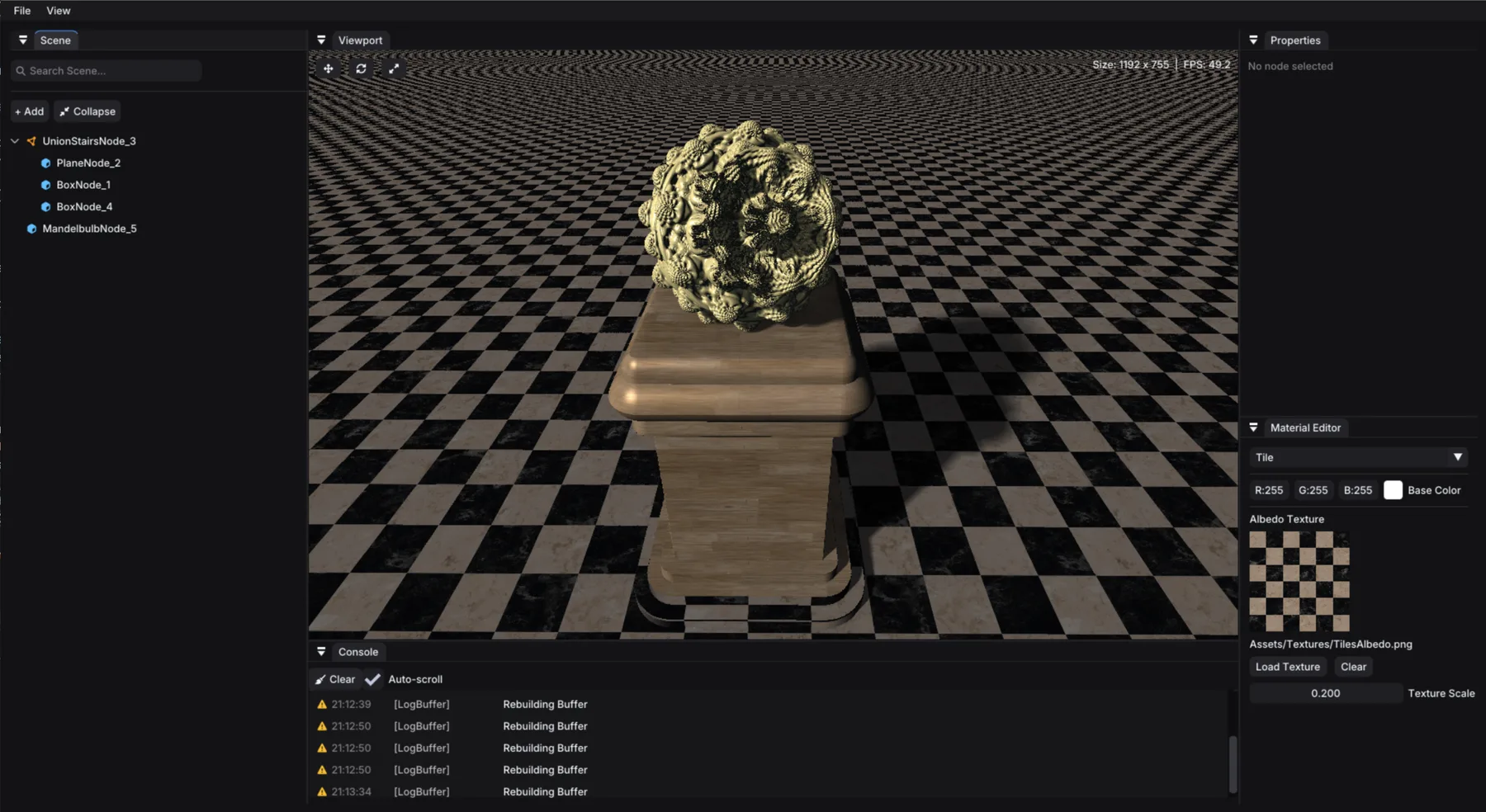 SDF Modelling Engine